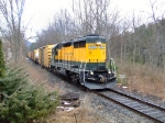 HRRC 2002 runs long hood forward on the morning switcher into Canaan